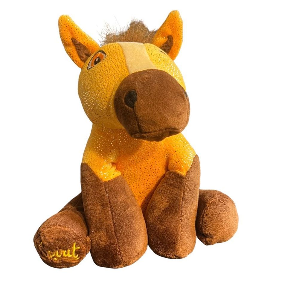 Dreamworks Spirit Riding Free Plush Bank‎ Horse Approx 8” Tall Stuffed Animal